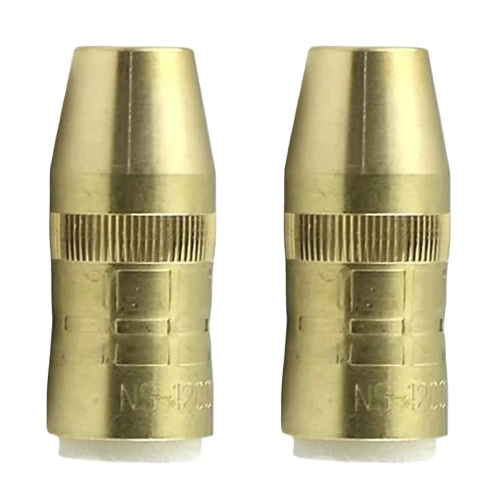 2 Pack Welding Gas Nozzle NS1200B for MIG Gas Consumables