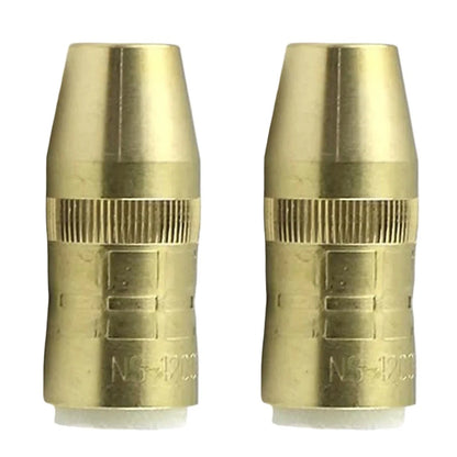 2 Pack Welding Gas Nozzle NS1200B for MIG Gas Consumables