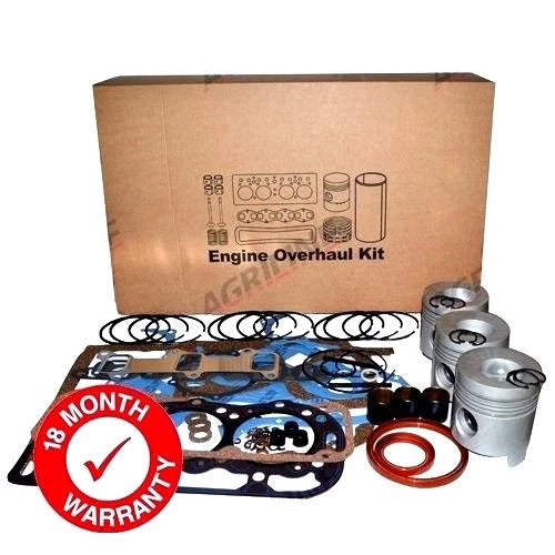 Engine Overhaul Kit for Ford 4000, 4600, 4610 Tractors (Excludes Liners)