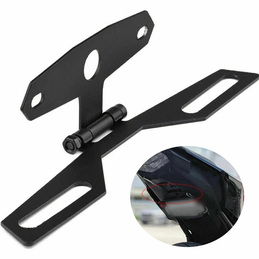 Folding License Plate Holder for