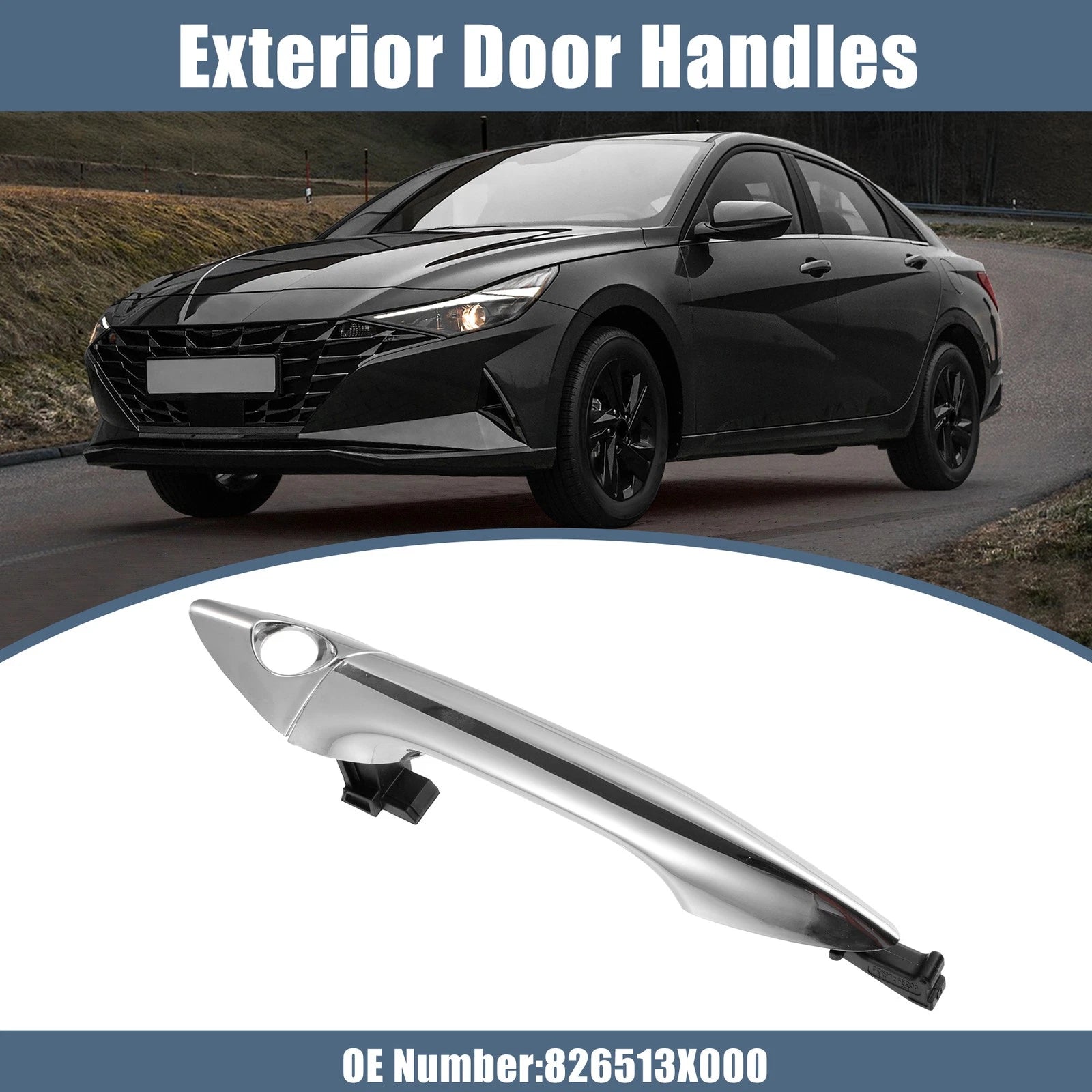 Front Left Door Handle for Hyundai Elantra (2011–2016)