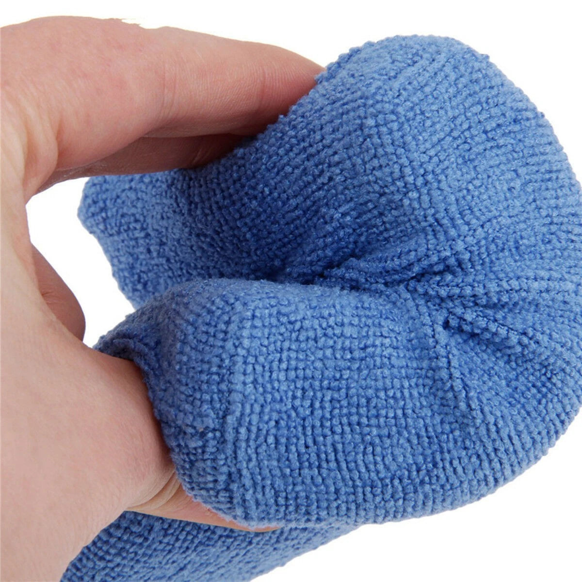 Microfiber Sponge Applicator for Auto C2M4 (12x8x4cm) Blue Car Pad Polishing