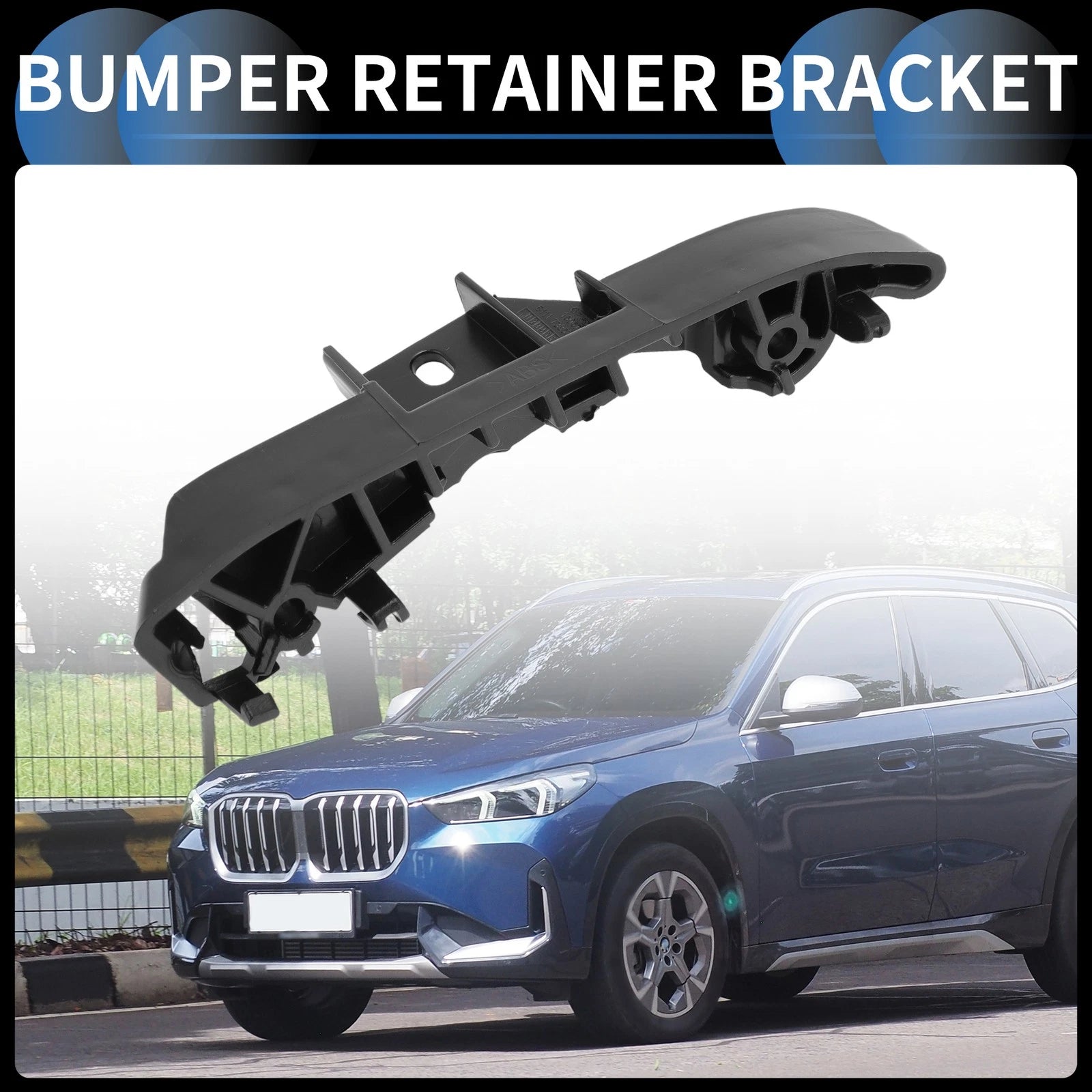 Left Front Bumper Retainer Bracket for BMW M550i xDrive (2018–2022)