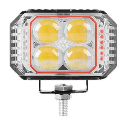 Dynamic Flashing LED Headlight for Motorcycle and Off-Road Vehicles