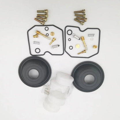 2 Sets Carburetor Repair Kit Plunger Diaphragm for Kawasaki Vulcan 500 (1990–2006)