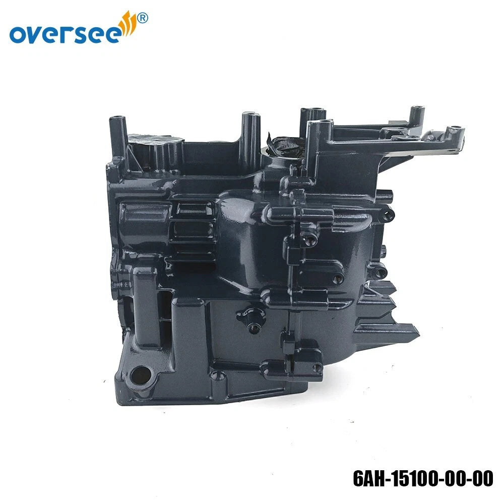 Crankcase Assembly for Yamaha Outboard F15C F20B (6AH-15100-00-00, 6AH-15100-00-1S)