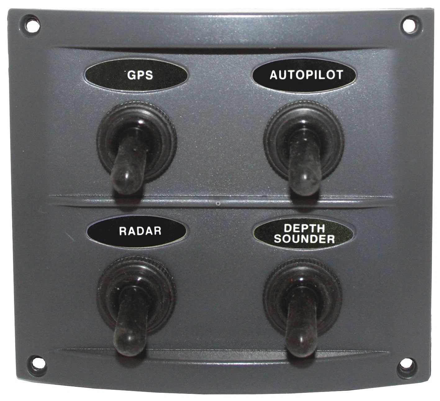 4 Switch Panel for RWB2090 Marine (12V & 24V) 95mm x 105mm Splashproof