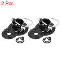 2pcs Trailer Coupler Attachment for Bike Trailer Connector Replacement (Replacement)