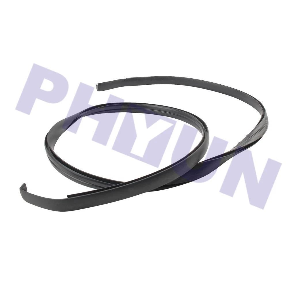 2Pcs Roof Molding Trim Black Rubber for Toyota Prius C (2012–2021)