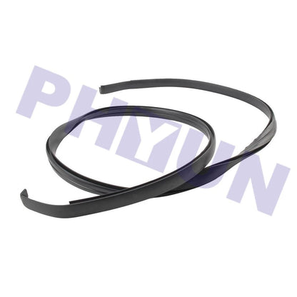2Pcs Roof Molding Trim Black Rubber for Toyota Prius C (2012–2021)