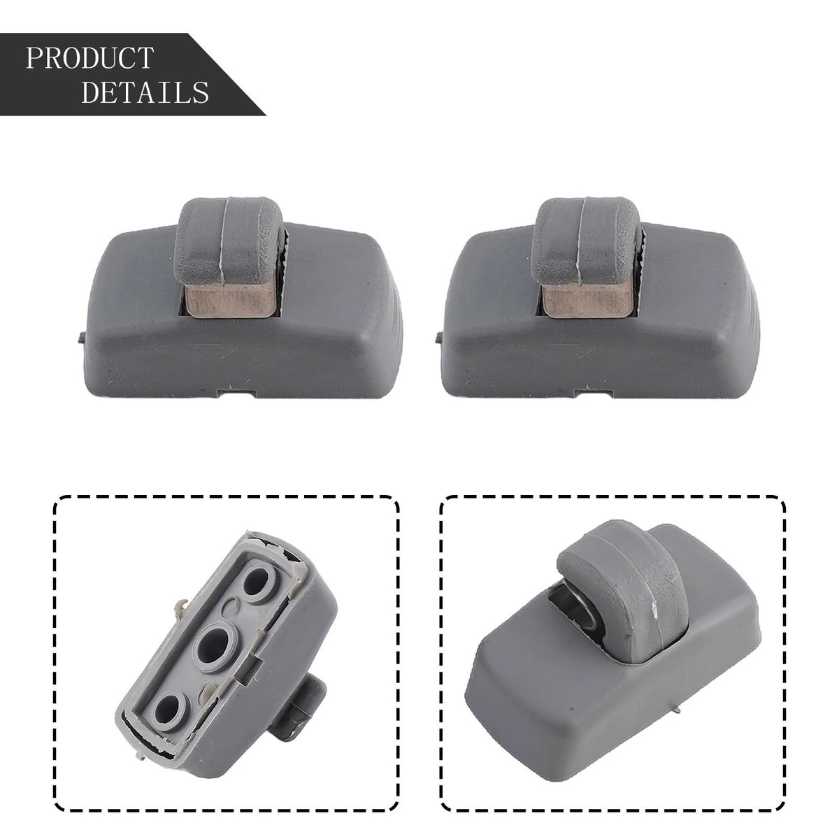 Sun Visor Clip Set for Skoda Vehicles