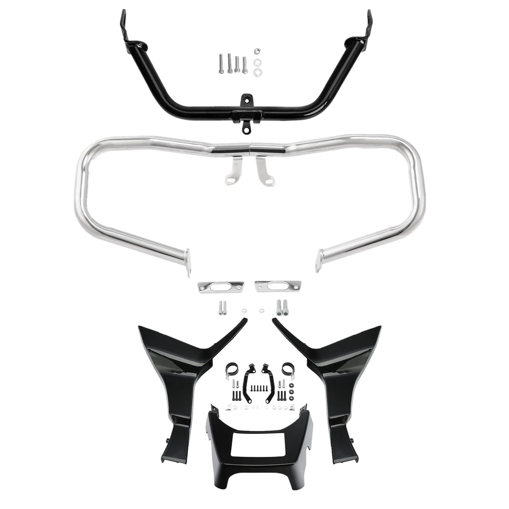 Chopped Engine Guard & Fairing Mount Bracket for Harley Road Glide (2017–2024)