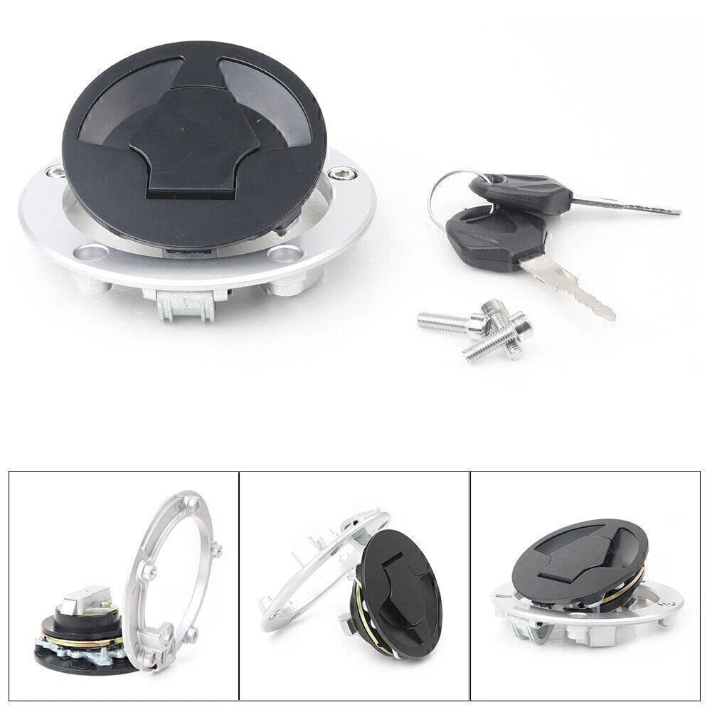 Fuel Tank Cap Lock for Kawasaki Ninja ZX-6R (2007–2008) ER-6N (2006–2015)