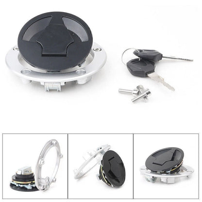Fuel Tank Cap Lock for Kawasaki Ninja ZX-6R (2007–2008) ER-6N (2006–2015)