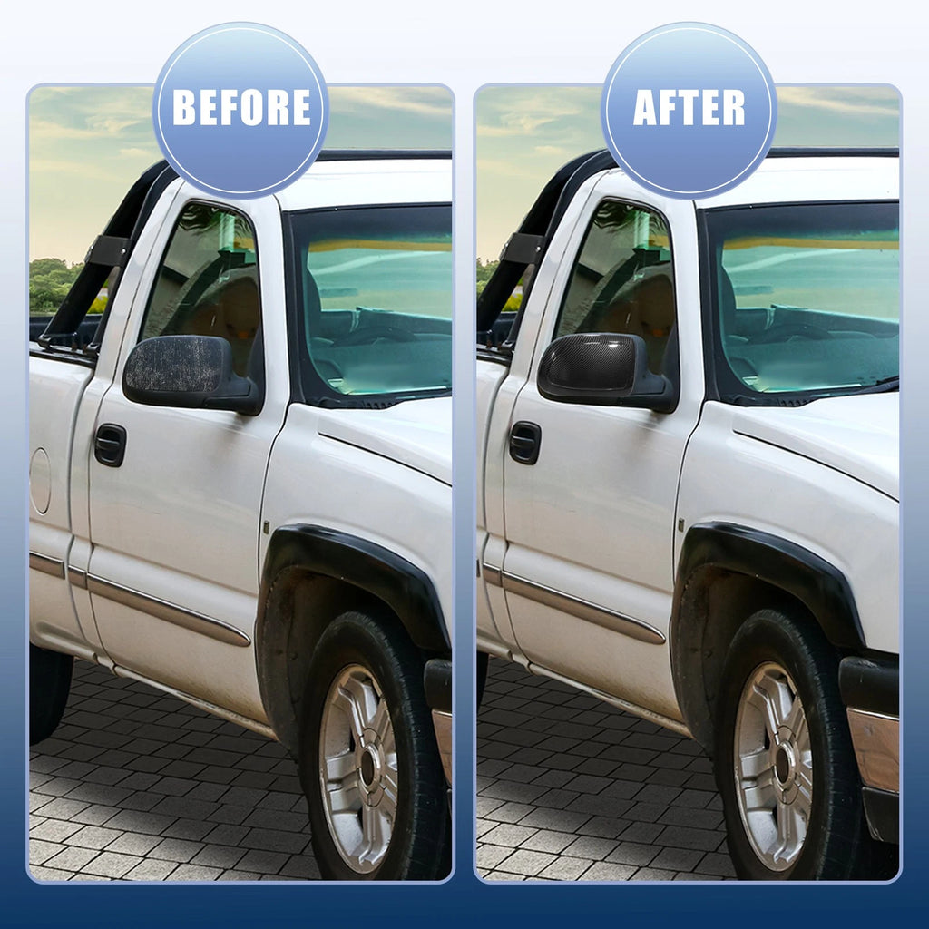 Pair Rearview Mirror Cap Replacement for GMC Yukon (2007–2014)