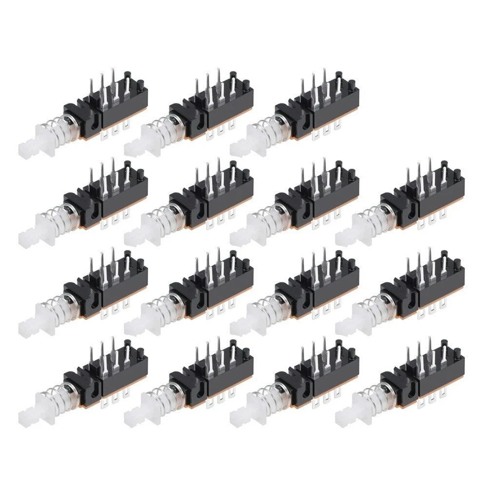 15pcs Push Button Switch 6 Pin for Automotive Applications