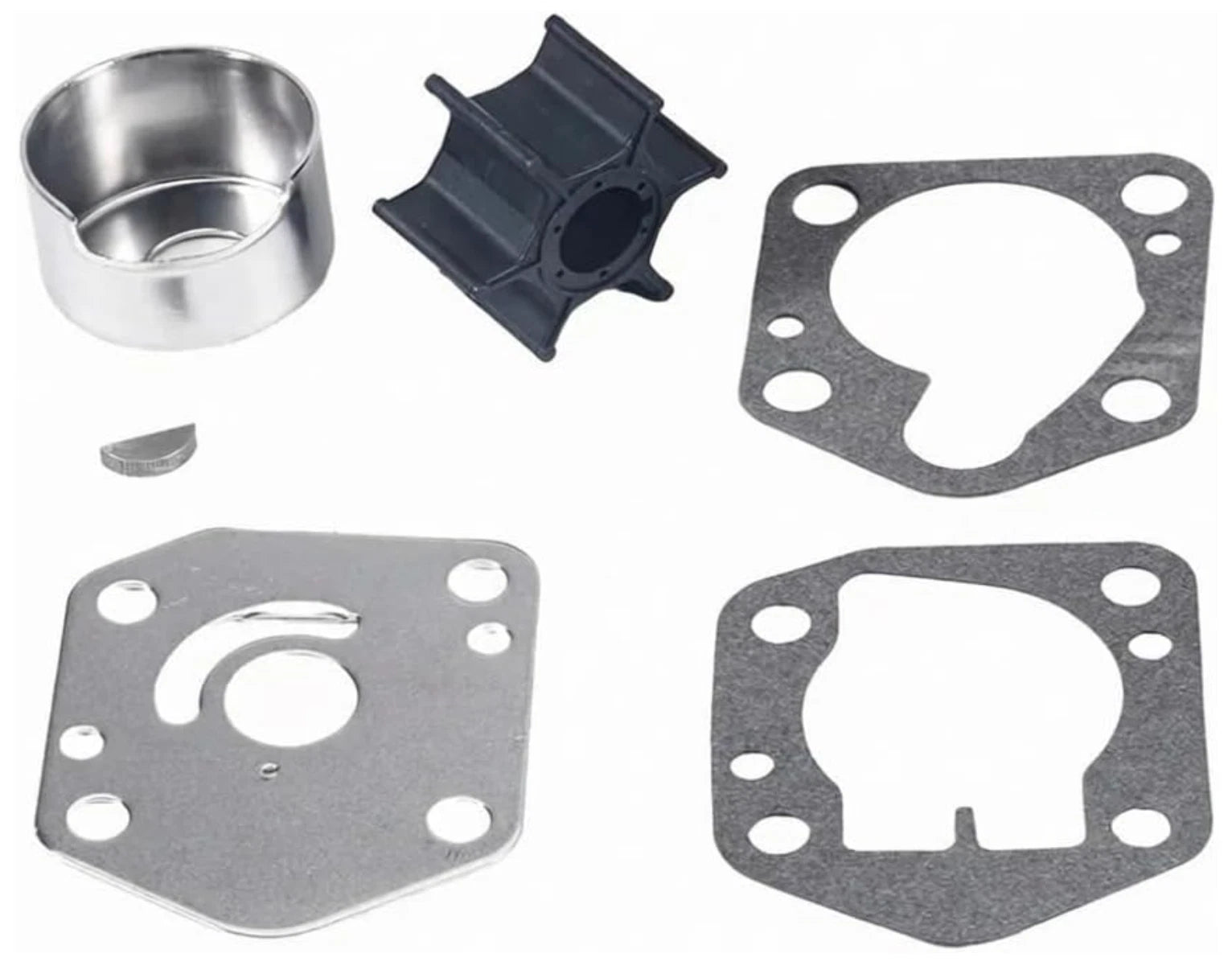 Outboard Water Pump Impeller Repair Kit 17400-99J00 for Suzuki 9.9 HP (1990–2023)