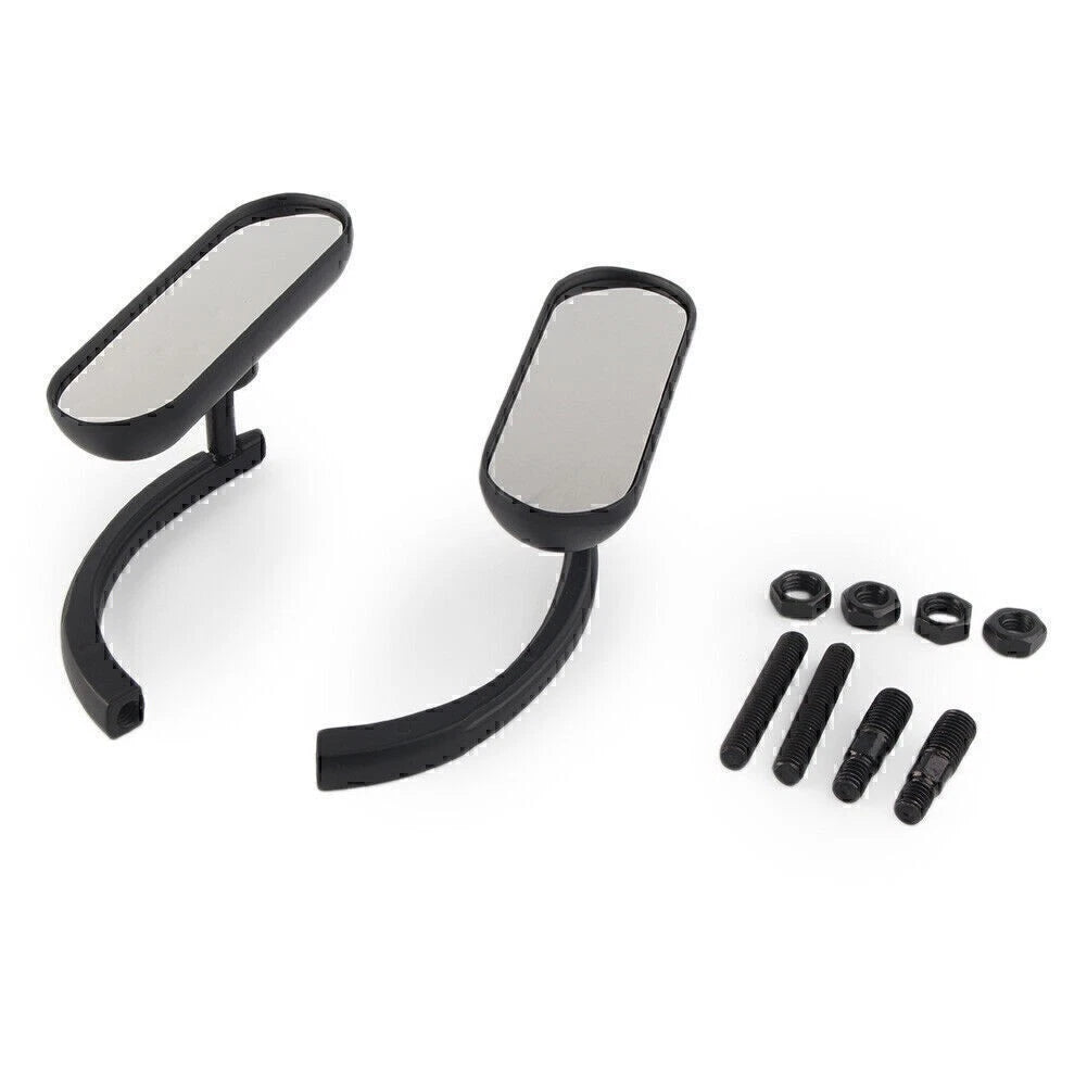 CNC Rearview Mirror Side Mirror Clear Glass for Harley Davidson (Universal)