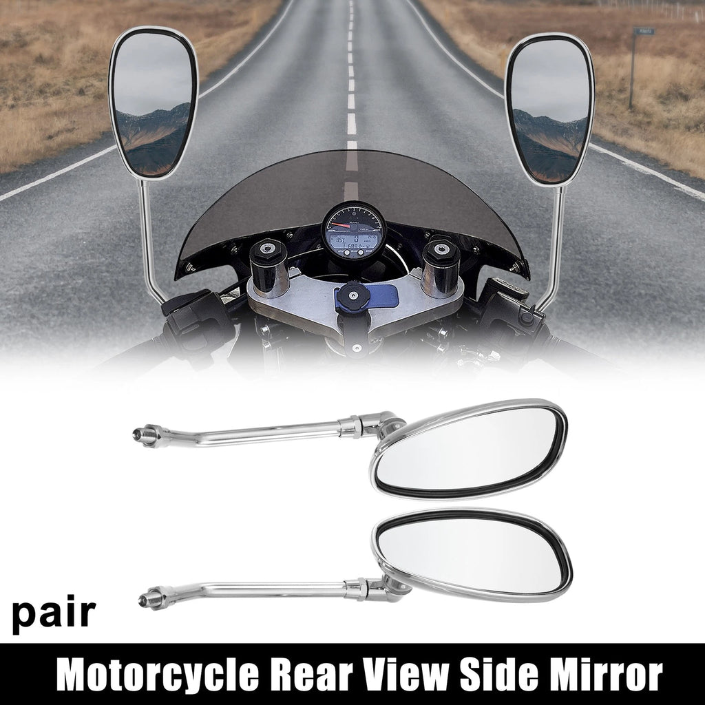 Rearview Mirror 10mm Screw Pair Replacement for Kawasaki Honda (Universal)