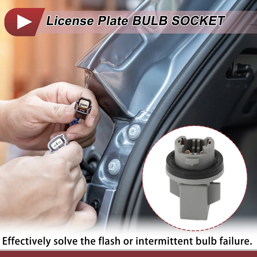 License Plate Light Socket Replacement for Hyundai Elantra (2001–2003)