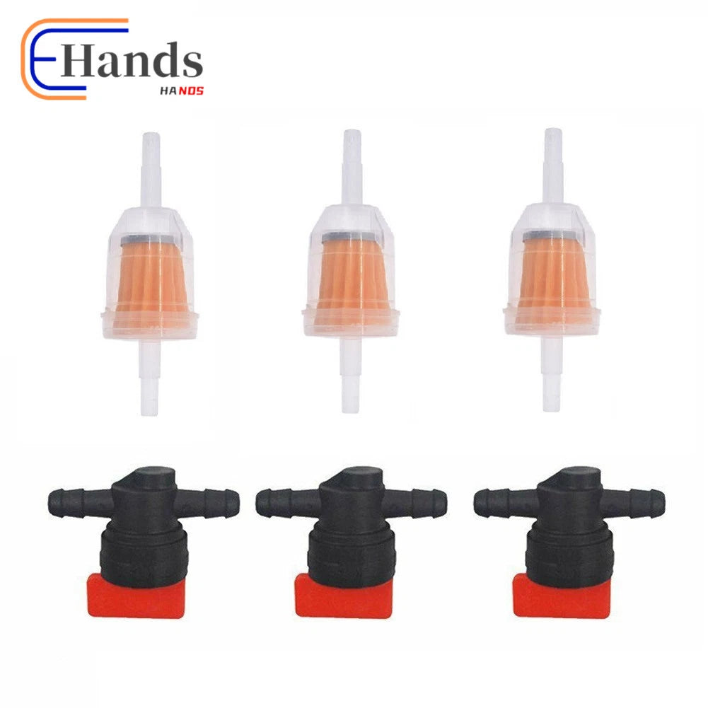 1/4" Shut Cut Off Valves Clamp for Kawasaki (49019-0014) & Briggs & Stratton (494768)