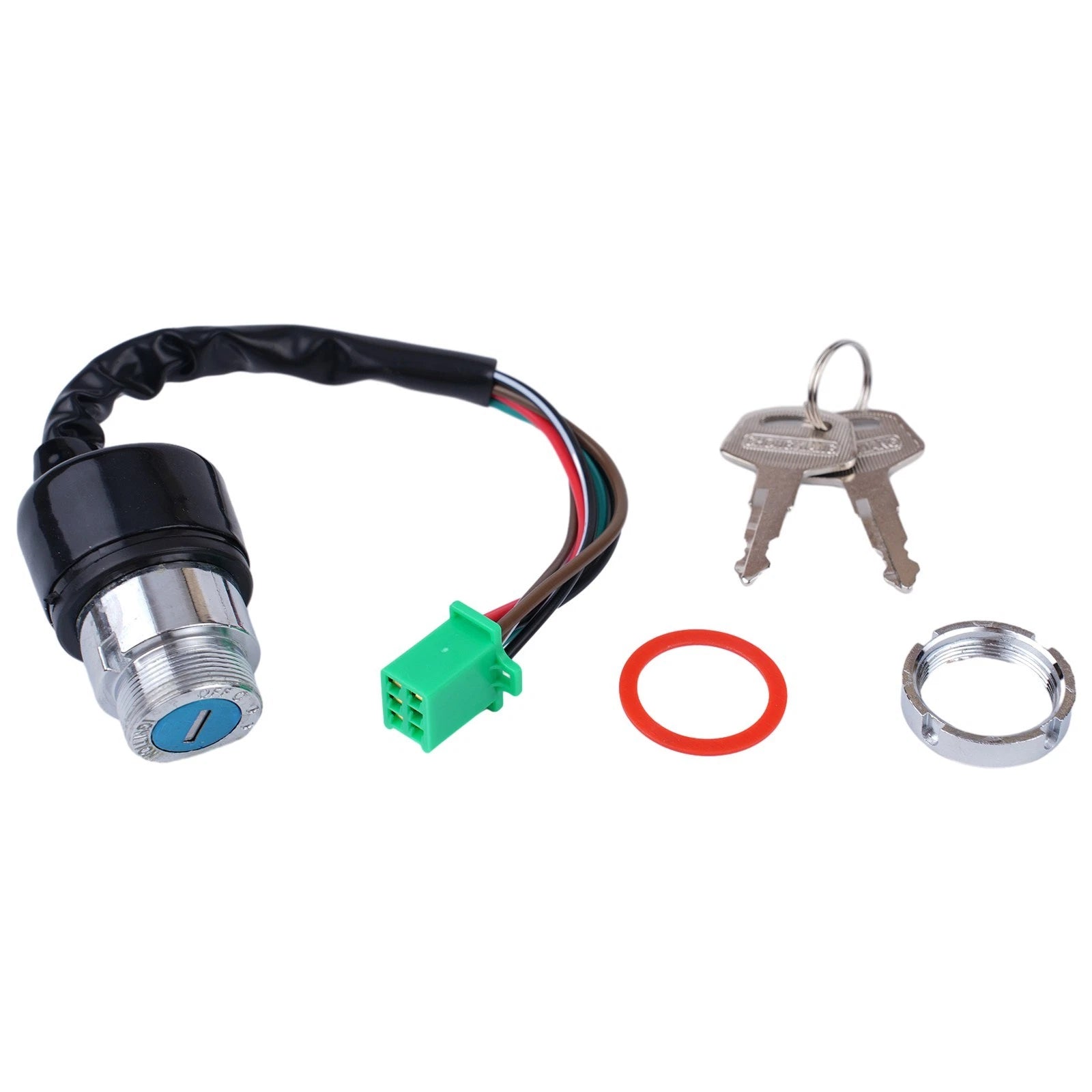 Ignition Switch for 50CC 90CC 110CC 125CC Motorcycle (12V, 6 Wire)