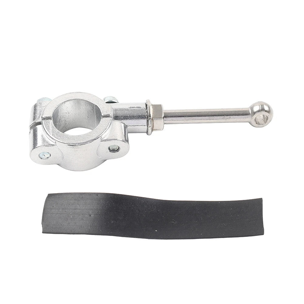 Side Stand Foot Pedal Support for Motorcycle (20-23mm) - Silver
