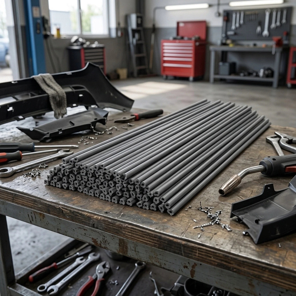 50Pcs Welding Rods for Car Bumper Repair (200mm)