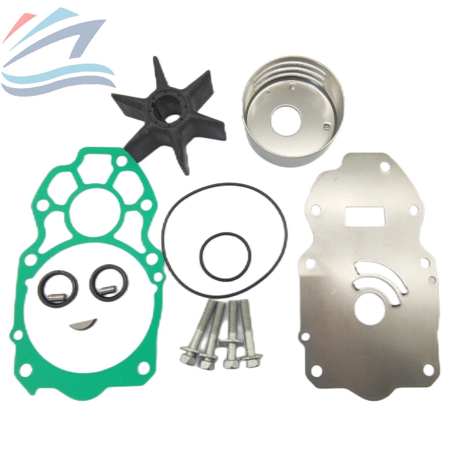 Water Pump Impeller Kit for Yamaha 4 Str 225 250 300 350 hp (6CE-W0078-01)