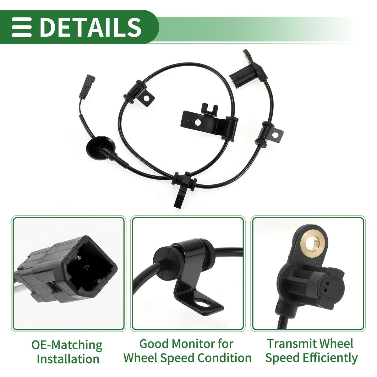 ABS Wheel Speed Sensor No.ZZDA43711 for Mazda Tribute (2009–2011)