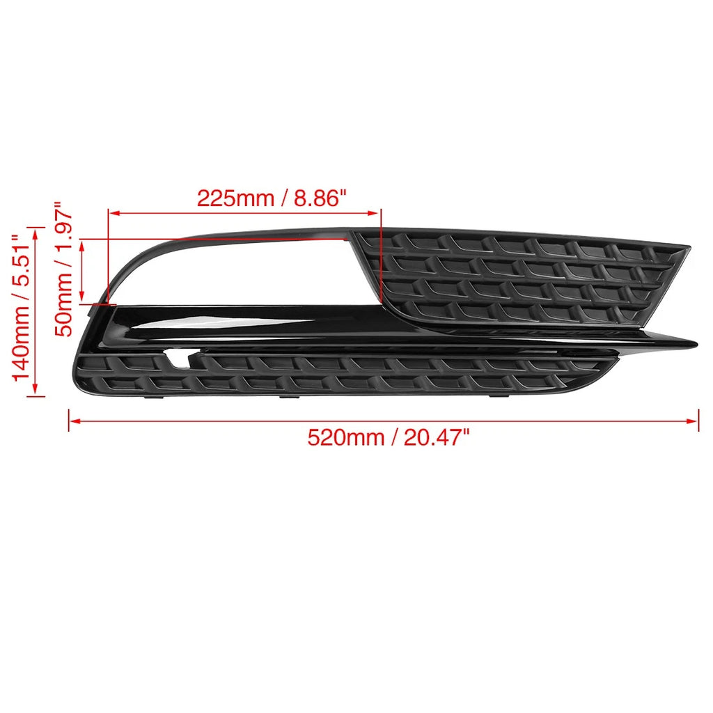Front Right Side Fog Light Grille Cover for Audi A5 (2013–2014)