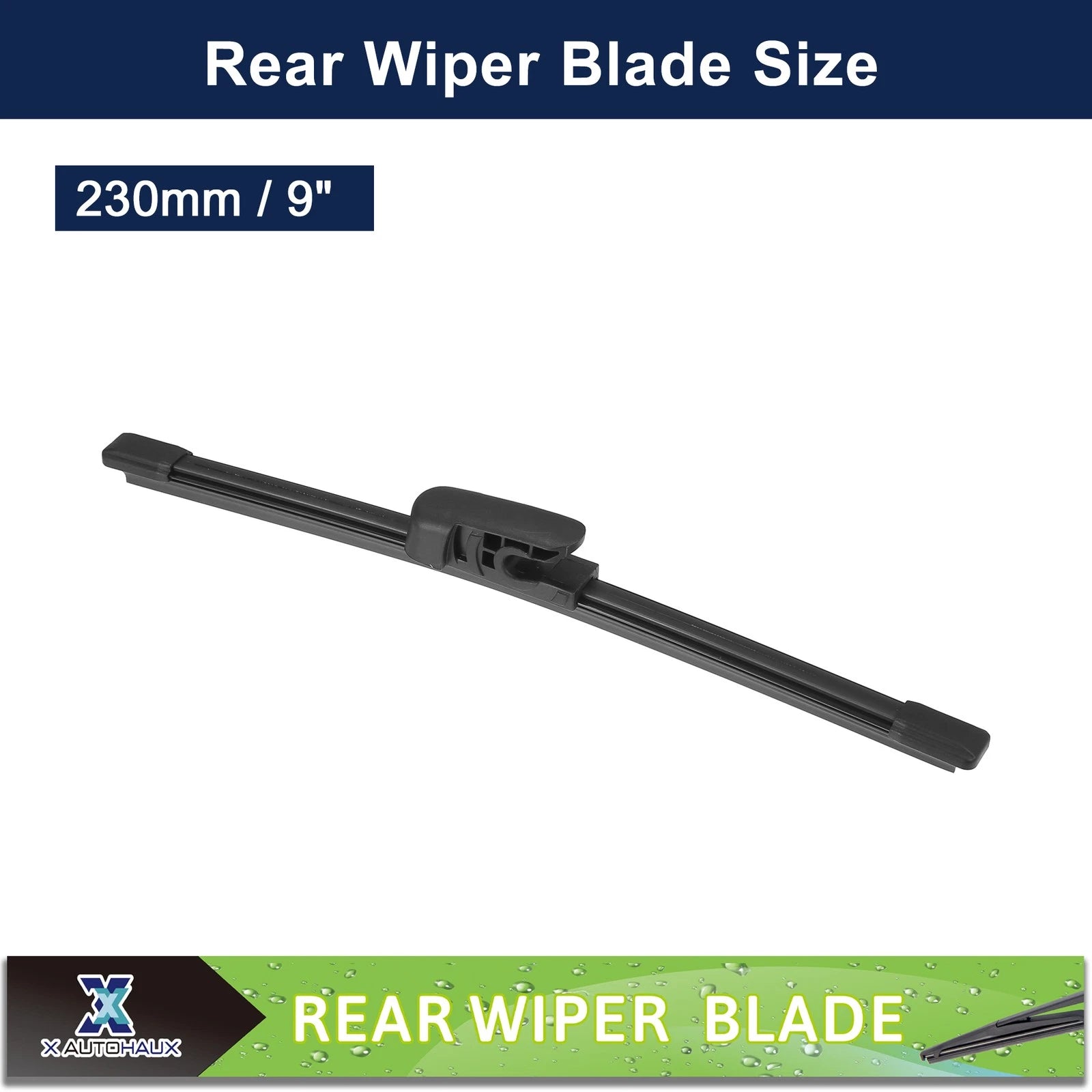 2PCS Rear Windshield Wiper Blades Replacement for Hyundai Veloster (2011–2018)