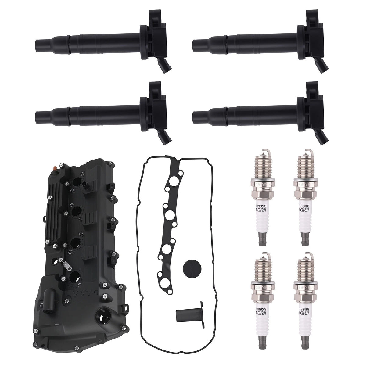 Valve Cover with Ignition Coil Spark Plug for Scion xB Toyota Matrix (2004–2015)