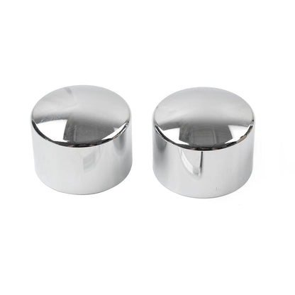 Chrome Front Axle Cap Nut Cover for Harley Touring Road King
