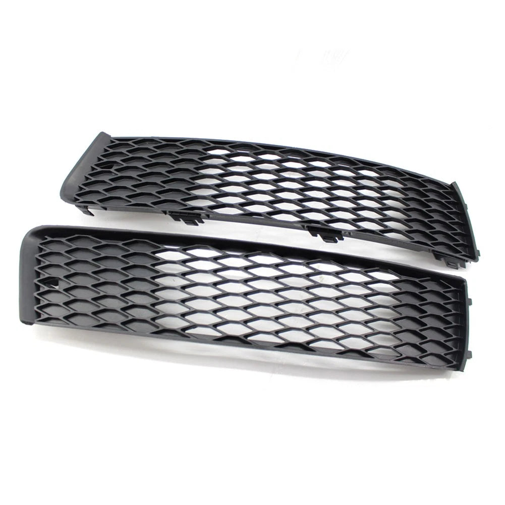 Set of 2 Front Bumper Lower Outer Grille Inserts for Audi Q7 (2010–2015)