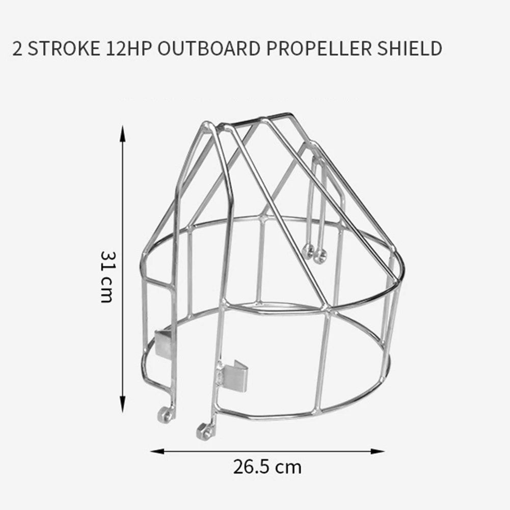 Protective Cover for Outboard Motor Propeller (Stainless Steel)