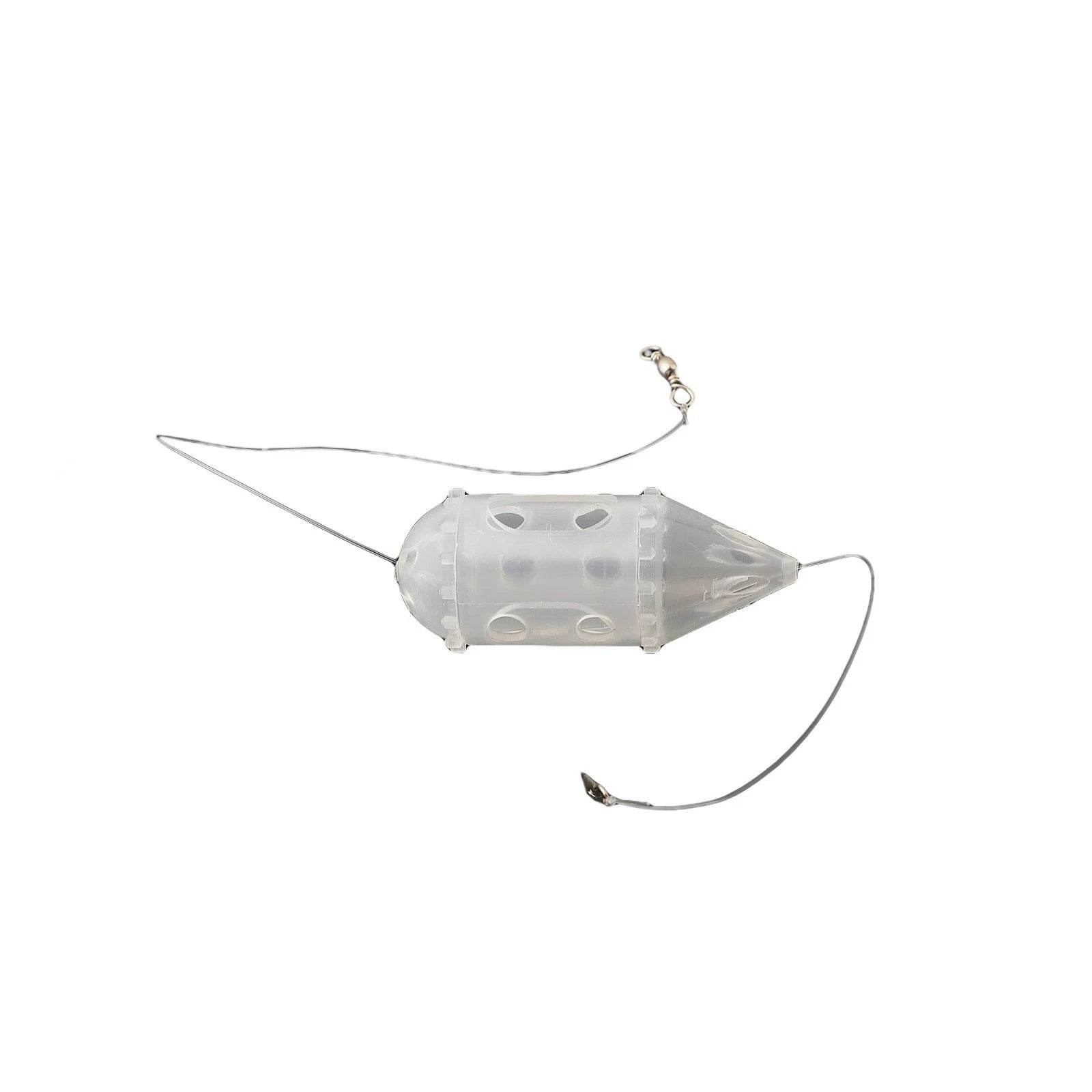 Maggot Feeder Slotted Frame Design 5g-15.5g Caster for Baits