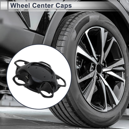 Wheel Center Caps Replacement for Toyota Tundra (2014–2021) Black Plastic 1Pc