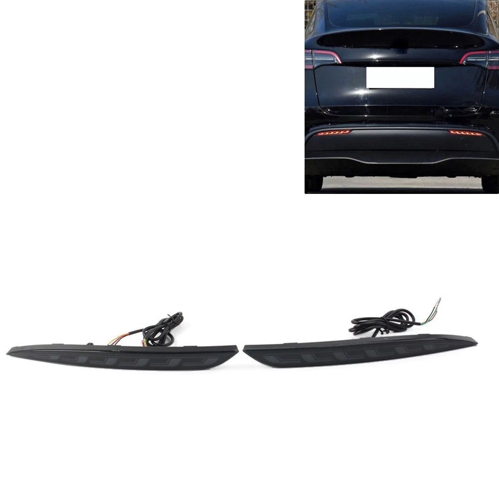LED Rear Fog Lamp Brake Light Reflector for Tesla Model Y (2020–2022)