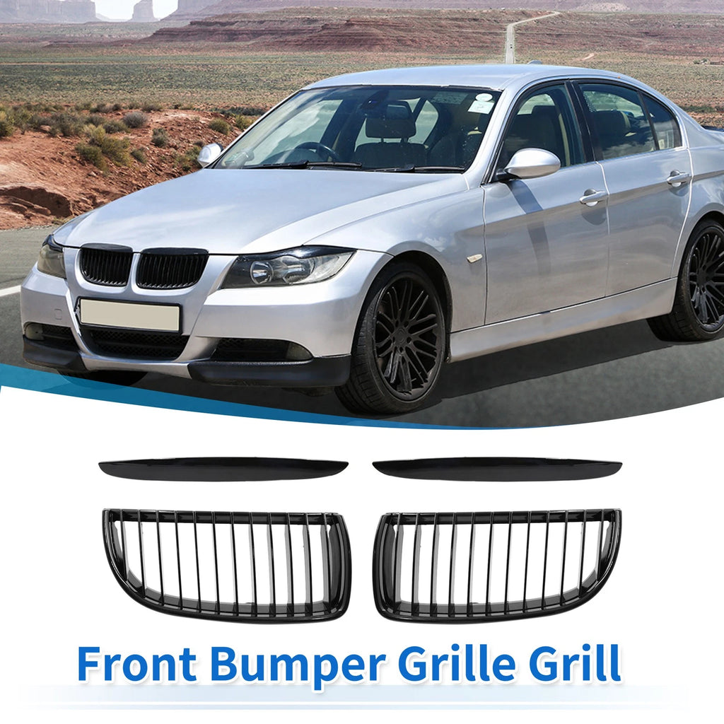 Front Bumper Grille Signal Slat for BMW 3 Series E90 E91 (2007–2008)