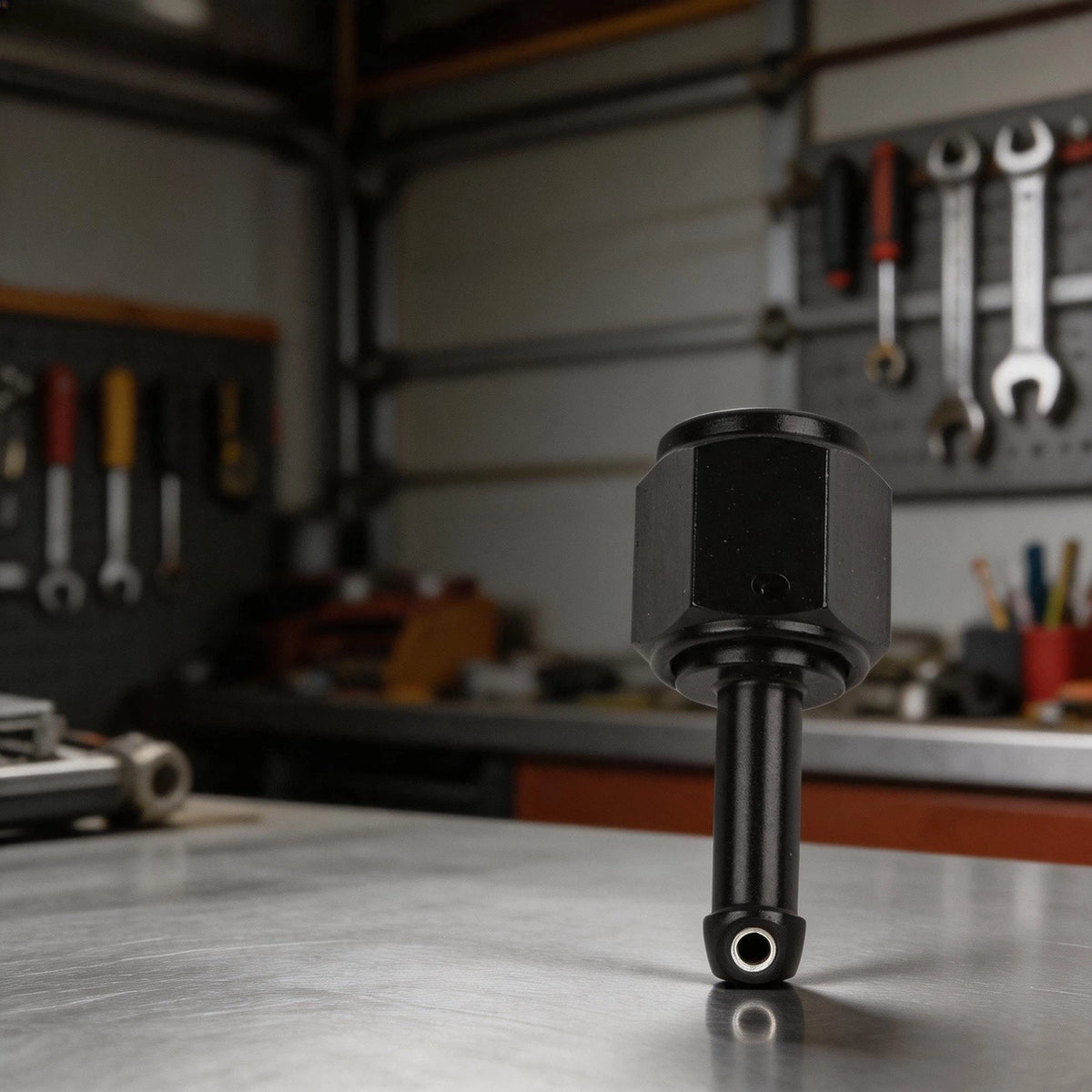 90 Degree Inverted AN6 Female Thread Oil Fitting Hose Adapter