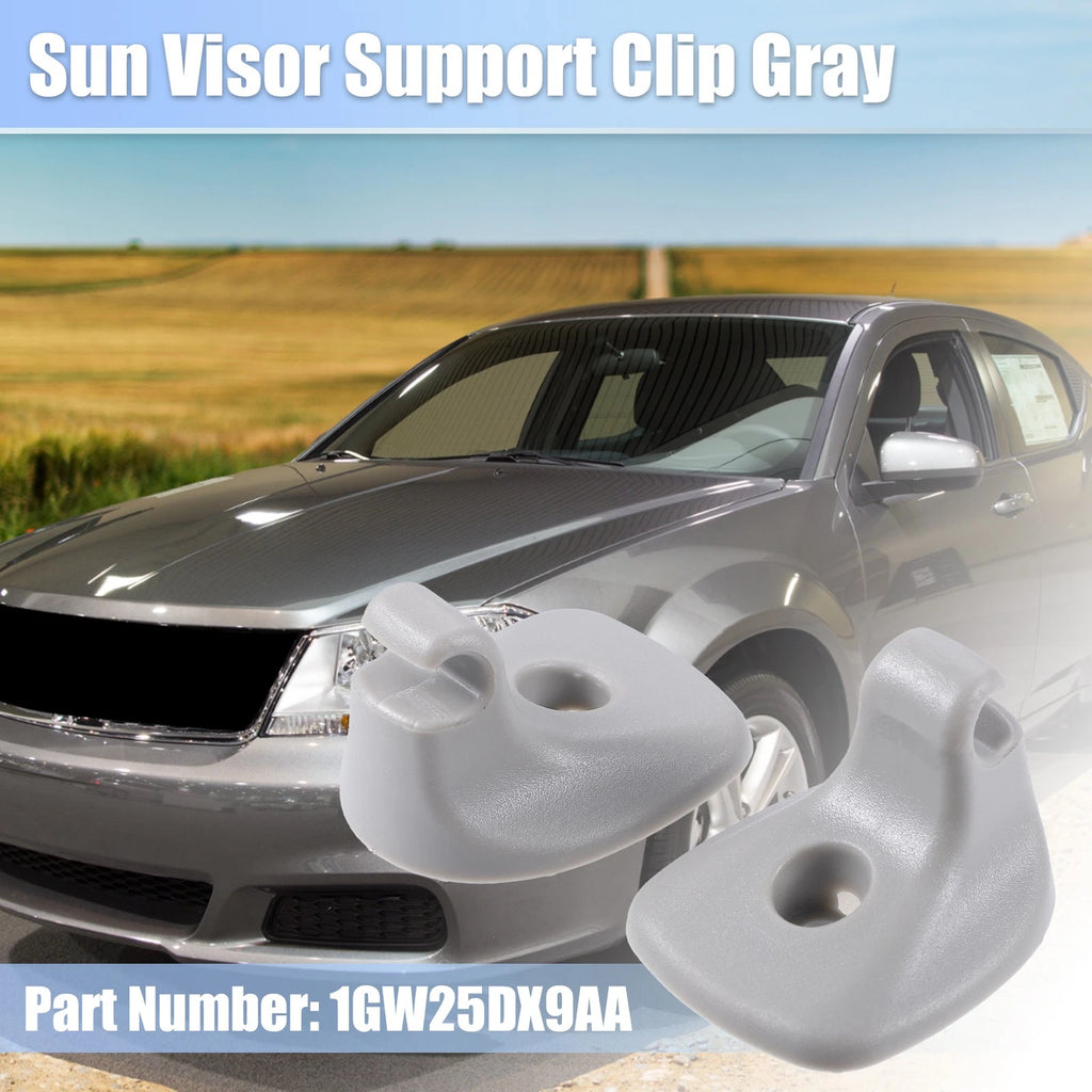 Sun Visor Support Clip Retainer Set for Chrysler 200 and Dodge (2015–2017)