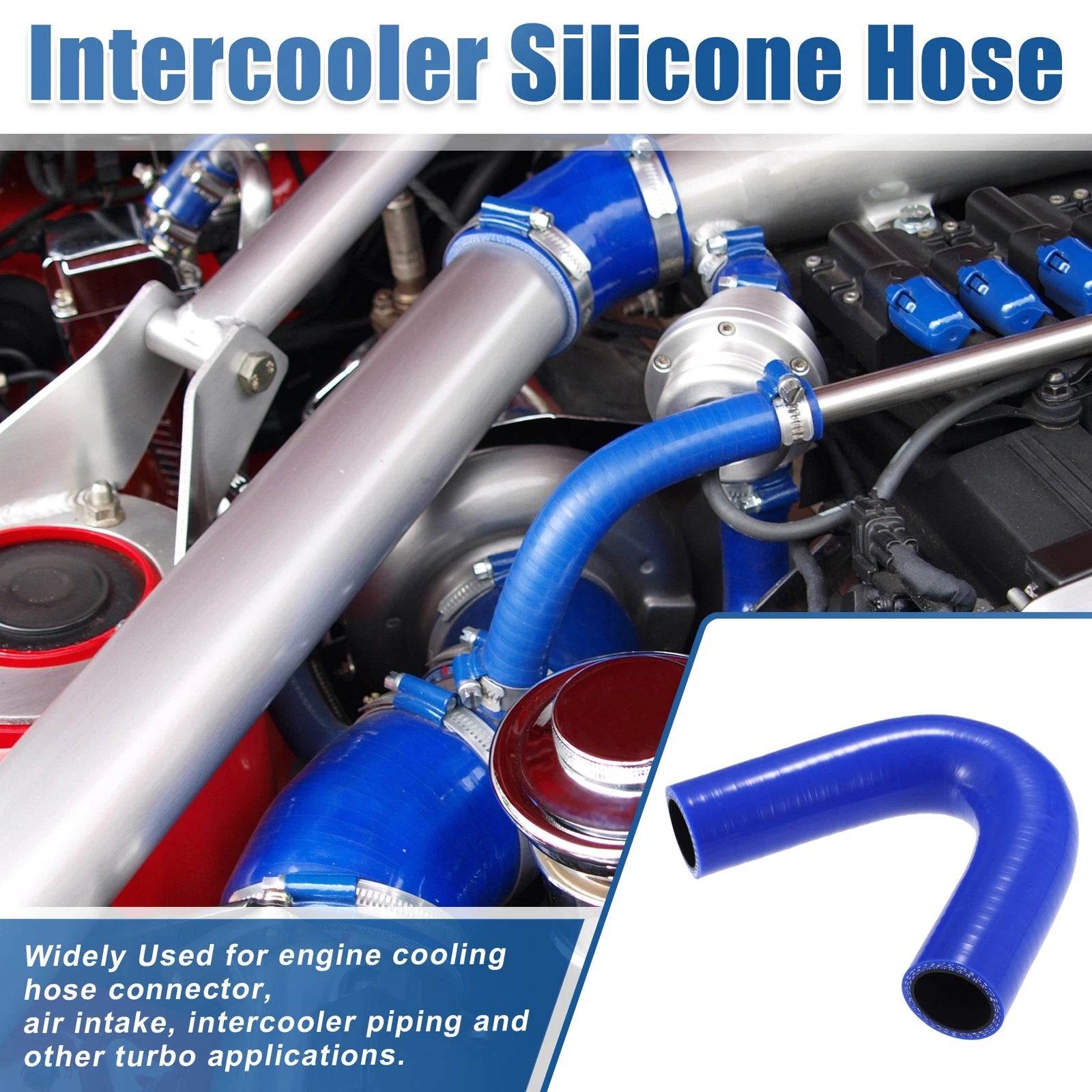 25mm 135 Degree Silicone Elbow Coupler for Intercooler Tube (Universal)