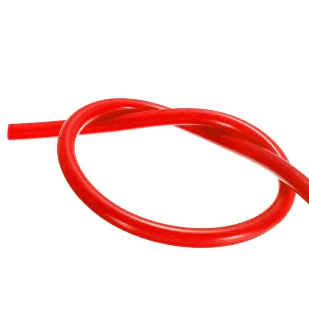 5mm Red Silicone Turbo Intake Vacuum Hose for Motorcycles