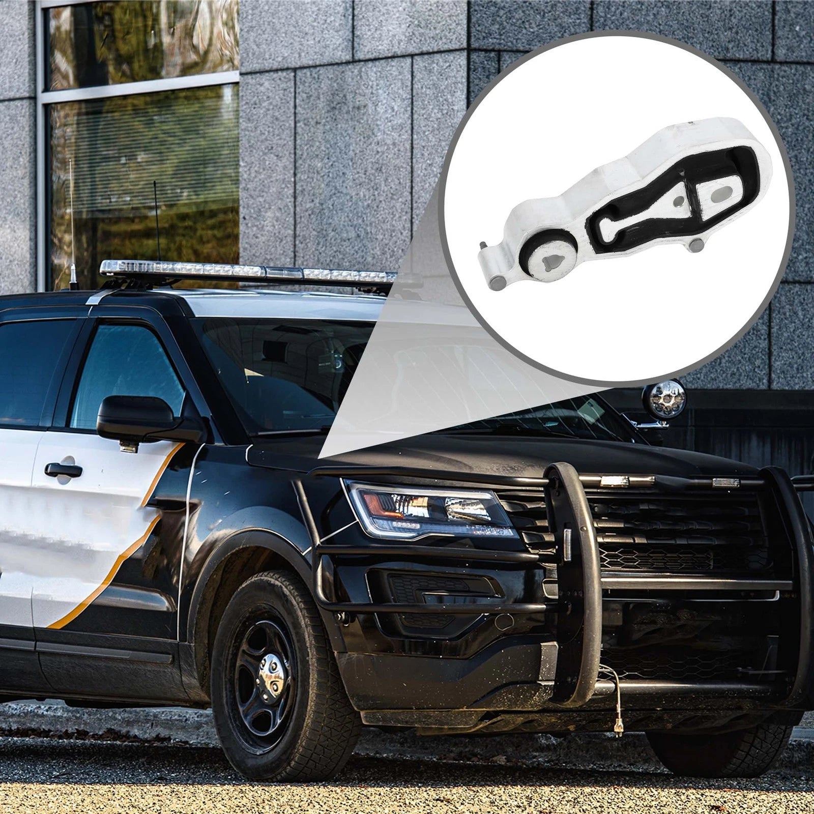 Engine Motor Mount and Torque Strut Mount for Ford Police Interceptor Sedan (2013–2019)