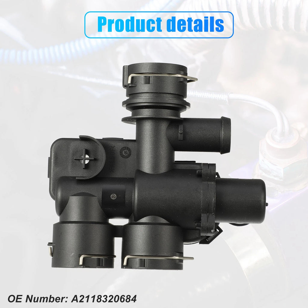 Engine Heater Control Valve Solenoid Replacement for Mercedes-Benz CLS550 (2015–2018)