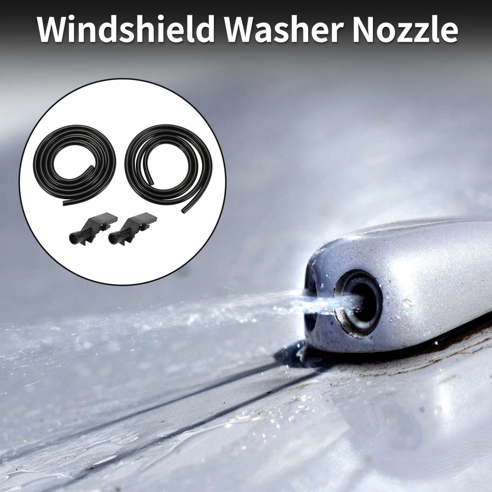 Windshield Washer Nozzle With Hose for Honda HR-V (2016–2022)