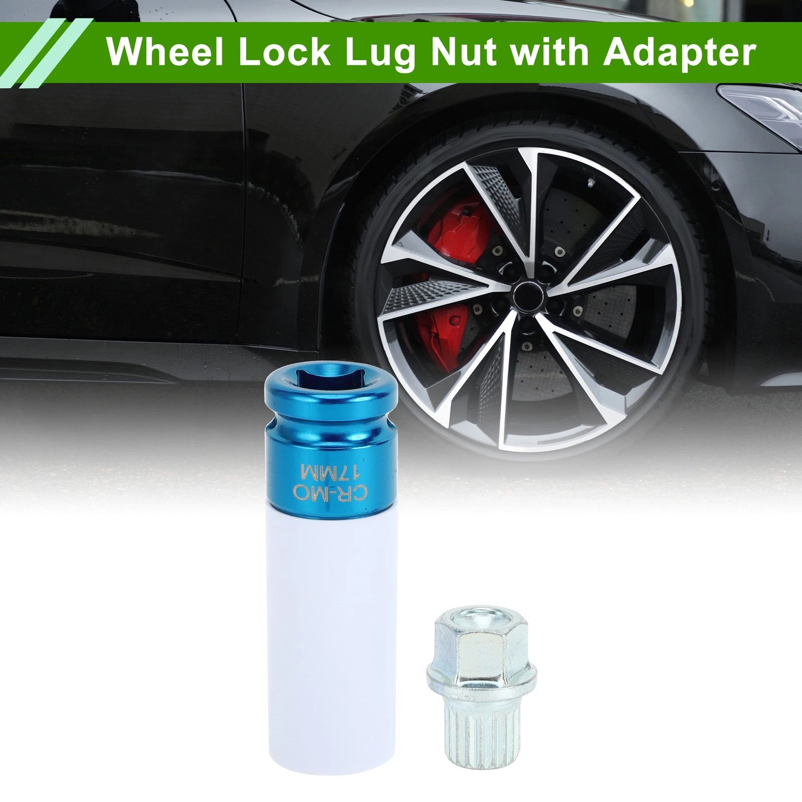 Wheel Lock Lug Nut Removal Socket Key Tool Set for Audi VW (7/19PT, 1998–2024)