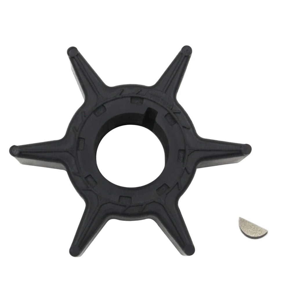 Water Pump Impeller & Key for Yamaha 25 30 40 HP 4-Stroke Outboard (EPMV 6H4-44352-00)