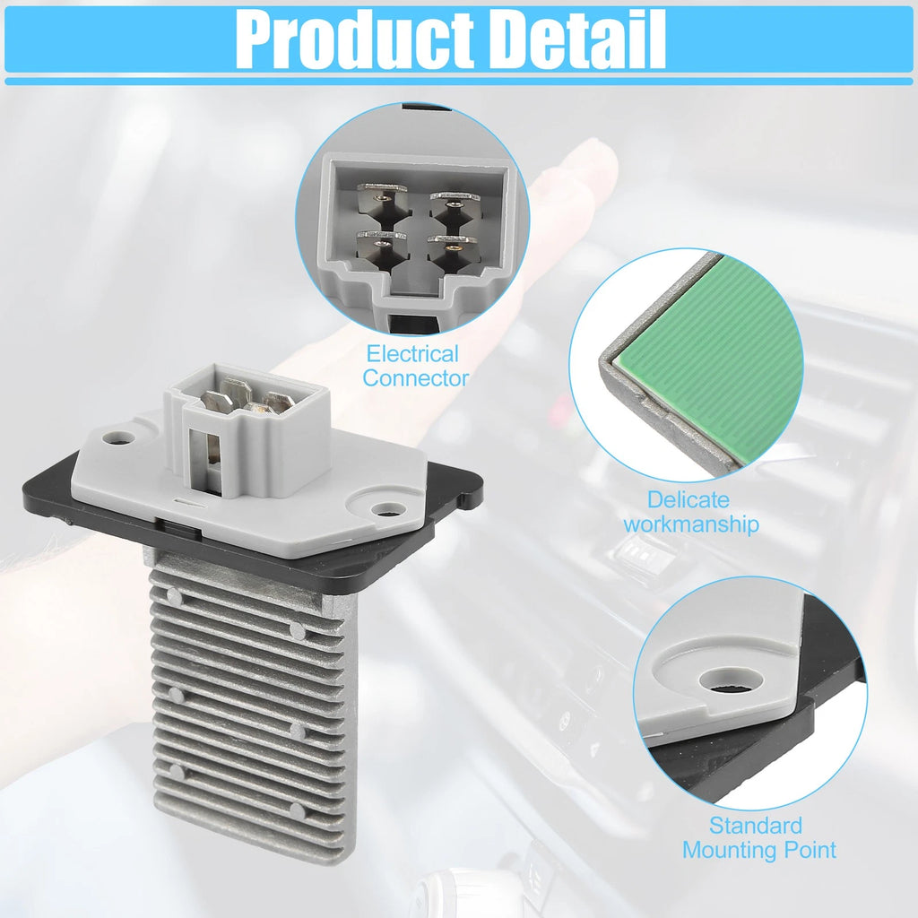 HVAC Blower Motor Resistor AC Blower Control for Kia Optima (2001–2006)